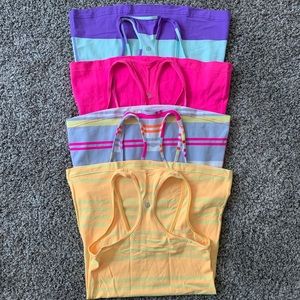 (4) size 6 tank tops
